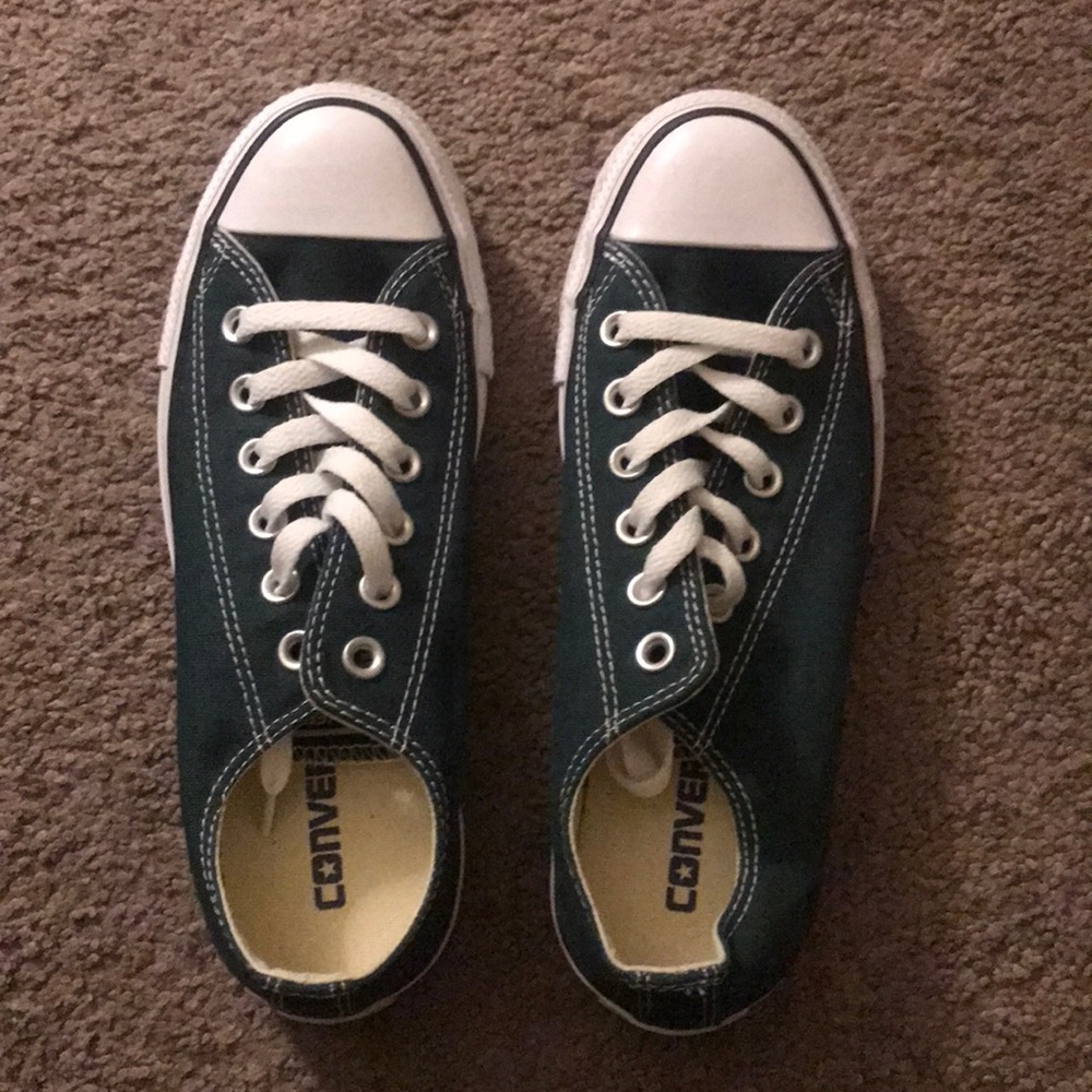 Dark Green All Star Converse